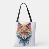 Zorro tribal Tote Bag (Achterkant)