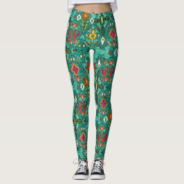 zoryana blauwgroen leggings
