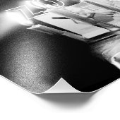 Zos Chanukah. Lubavitcher Rebbe. Chabad Hanukkah Foto Afdruk (Hoek)