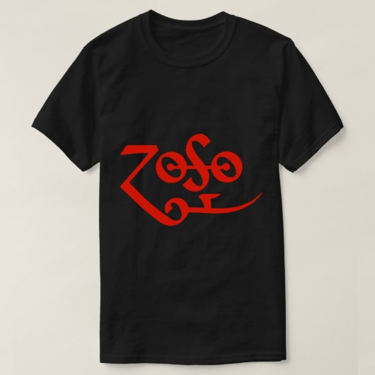 Zoso logo beste rockband Active T-Shirt (Design voorkant)