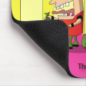 Zot the Safecracker Mousepad Muismat (Hoek)