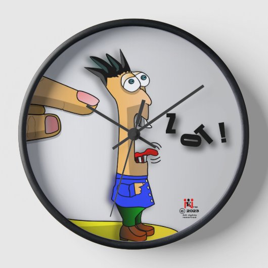 Zot Wall Clock Number 4 - De boodschapper (Voorkant)
