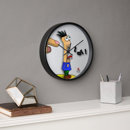 Zot Wall Clock Number 4 - De boodschapper (Kantoor)