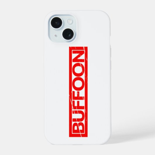 Zotzegel iPhone 15 Case (Achterkant)