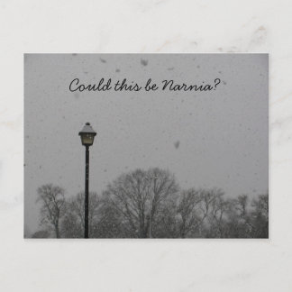 Zou dit Narnia kunnen zijn? Briefkaart