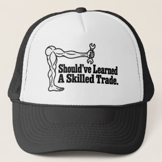 Zou een Vak Geleerd Moeten Hebben Trucker Pet