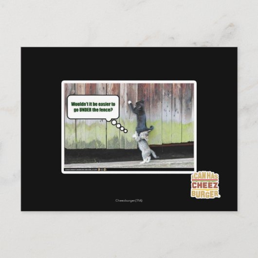 Zou het niet makkelijker zijn briefkaart (Voorkant)