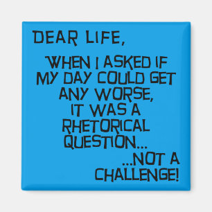 Zou het nog erger kunnen worden dan een grappige v magneet