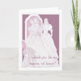 zou je mijn matron van eer zijn ?