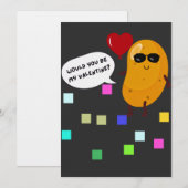 Zou Je Mijn Valentijn Willen Zijn? Kaart (Voorkant / Achterkant)