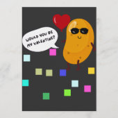 Zou Je Mijn Valentijn Willen Zijn? Kaart (Voorkant)