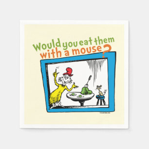 Zou je ze met een muis eten? servet