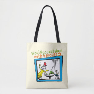 Zou je ze met een muis eten? tote bag