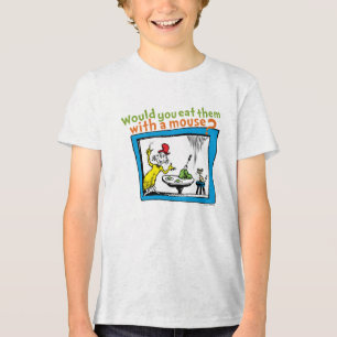 Zou je ze met een muis eten? Tri-Blend shirt