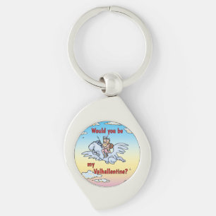 Zou jij mijn Valhallentine Metal Sleutelhanger zij