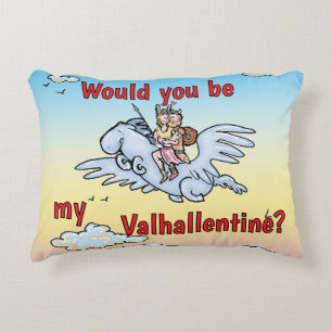 Zou jij mijn Valhallentine zijn? Accent Kussen