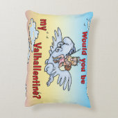 Zou jij mijn Valhallentine zijn? Accent Kussen (Achterkant (Verticaal))