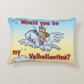 Zou jij mijn Valhallentine zijn? Accent Kussen (Achterkant)