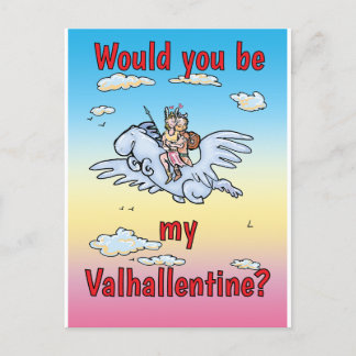Zou jij mijn Valhallentine zijn? Feestdagenkaart