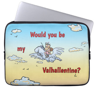 Zou jij mijn Valhallentine zijn? Laptop Sleeve