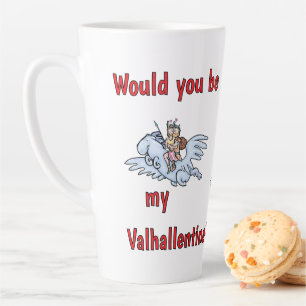 Zou jij mijn Valhallentine zijn? Latte Mok