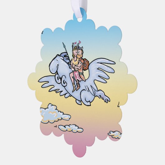 Zou jij mijn Valhallentine zijn? Ornament Kaart (Links)