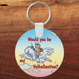 Zou jij mijn Valhallentine zijn? Sleutelhanger