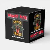 Zou kunnen bijten Snake Fang Halloween Party Spook Bedankdoosjes (Achterkant)