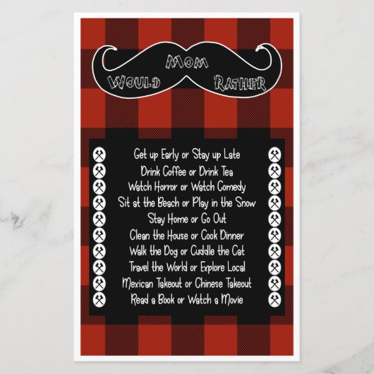 Zou mam een kleine Lumberjack Baby shower willen? (Voorkant)