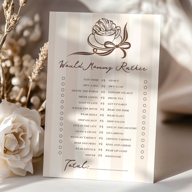 Zou mammie liever Cafe bebe Boog Baby Shower (Creator heeft geüpload)