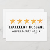 Zou Marry Husband opnieuw van de Kaart van de vrou (Voorkant / Achterkant)