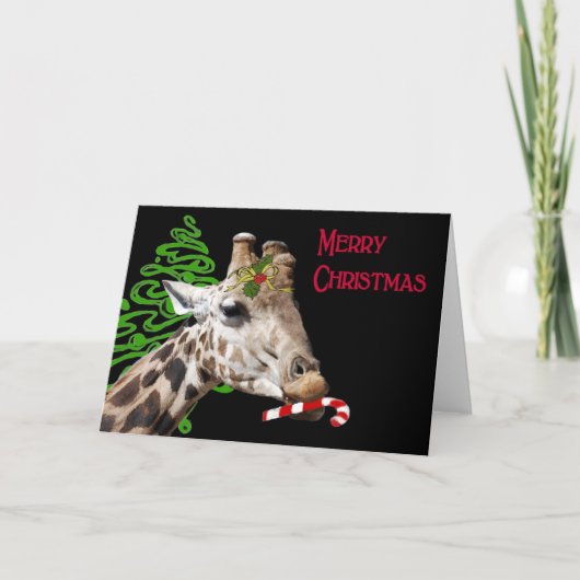 Zou u van een Riet van het Snoep houden? Feestdagen Kaart (Voorkant)