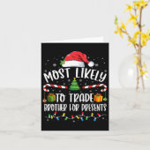 Zou waarschijnlijk broer ruilen voor cadeaus Famil Kaart (Gele Bloem)