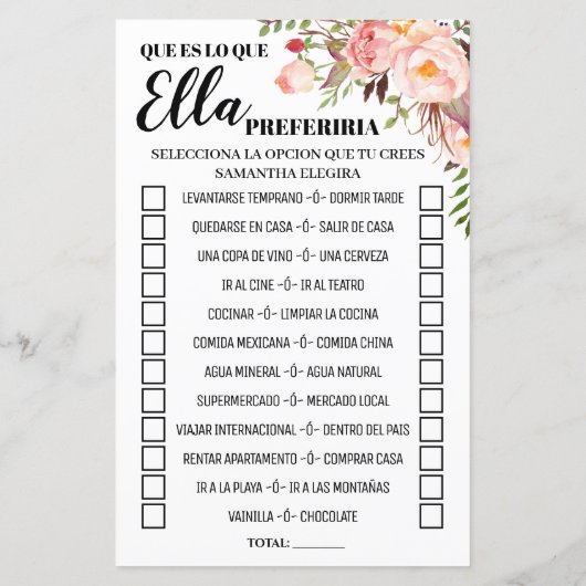 Zou ze de engelse spaanse wedstrijd liever in het (Achterkant)