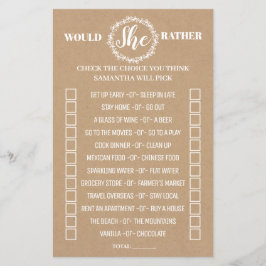 Zou ze een tweetalige tweetalige douche willen gev