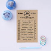 Zou ze een tweetalige tweetalige douche willen gev flyer (Enkel)