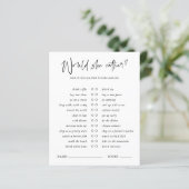 Zou ze haar niet willen | Minimale Vrijgezellenfee (Staand voorkant)