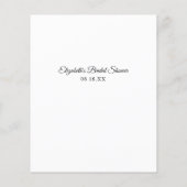 Zou ze haar niet willen | Minimale Vrijgezellenfee (Achterkant)