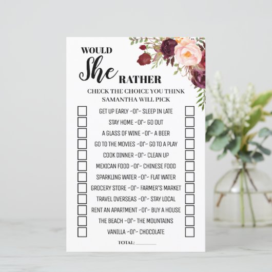 Zou ze het Vrijgezellenfeest van Marsala willen sp (Staand voorkant)