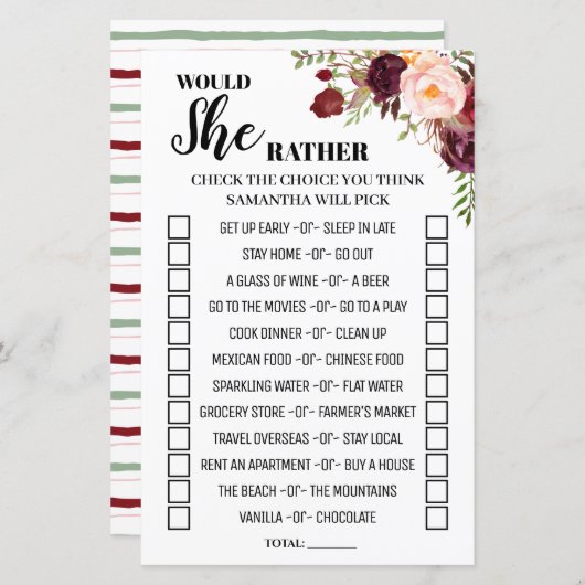 Zou ze het Vrijgezellenfeest van Marsala willen sp (Voorkant / Achterkant)