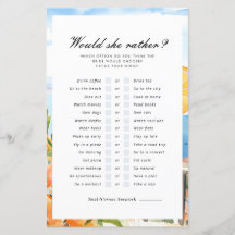 Zou ze liever Aperol Spritz Vrijgezellenfeest spel