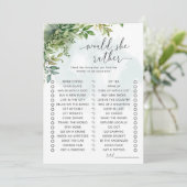 Zou ze liever Baby shower spelen? Kaart (Staand voorkant)