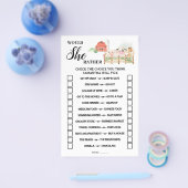 Zou ze liever Boerderij Baby shower gamen Kaart? Flyer (Enkel)