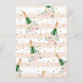 Zou ze liever Champagne Floral Party spelen? Informatiekaartje (Achterkant)