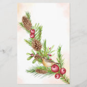 Zou ze liever een kerstkaartje voor Vrijgezellenfe Flyer (Achterkant)