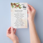 Zou ze liever een kerstkaartje voor Vrijgezellenfe Flyer (Hand)