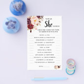 Zou ze liever een marsala Vrijgezellenfeest-spelka Flyer (Enkel)