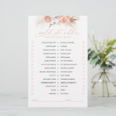 Zou ze liever een roze Floral Bridal game hebben? (Staand voorkant)