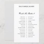 Zou ze liever een Vrijgezellenfeest-spel laten afd (Voorkant / Achterkant)