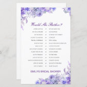 Zou ze liever een Vrijgezellenfeest-spel laten afd (Voorkant / Achterkant)